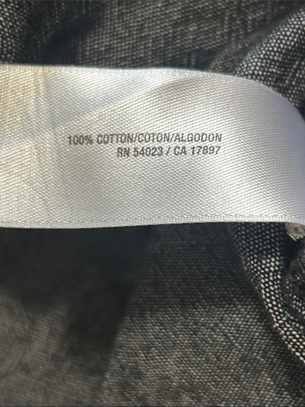Old Navy Gray Button-Down Shirt with Chest Pocket
